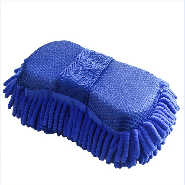 1Pc Useful Auto Microfiber Chenille Cleaner Car Sponge Washing Tool Accessories